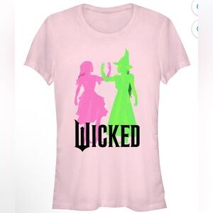 Wicked Universal Pink Cotton Graphic Tee Shirt New with tags Medium